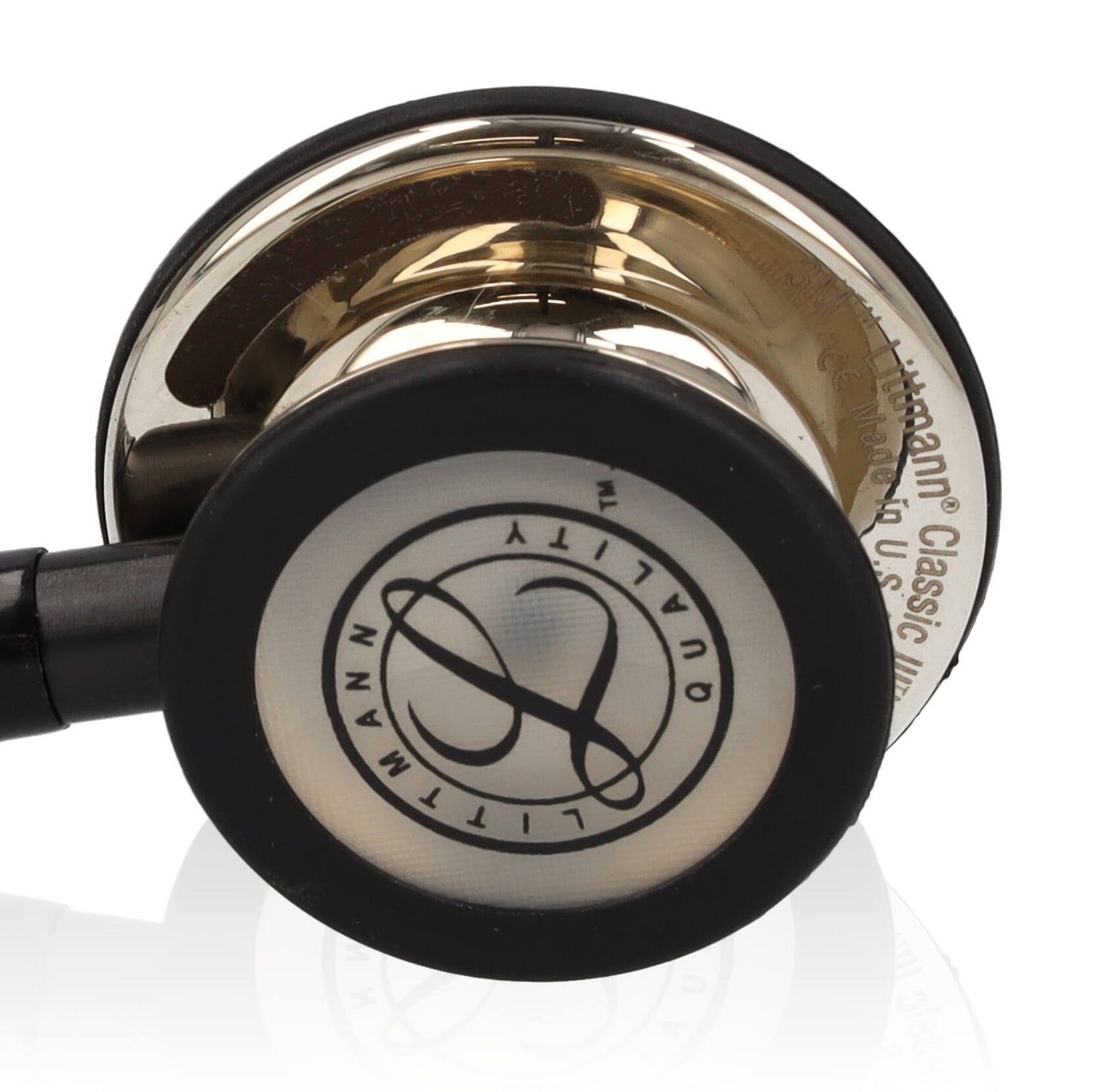 Littmann Classic III Monitoring Stethoscope: Champagne & Burgundy 5864 - Over Engraved - Littmann Stethoscopes