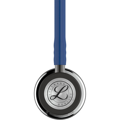 Littmann Classic III Monitoring Stethoscope: Mirror & Navy Blue 5863 - Over Engraved - Littmann Stethoscopes
