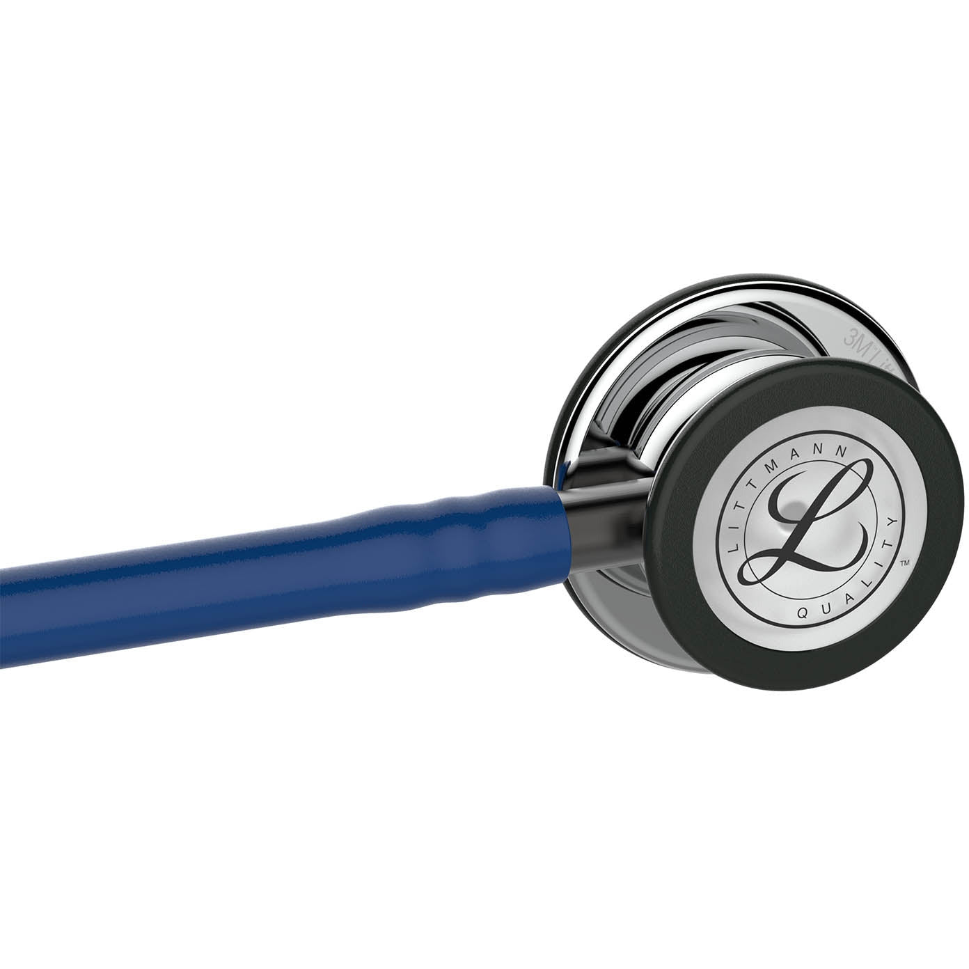 Littmann Classic III Monitoring Stethoscope: Mirror & Navy Blue 5863 - Over Engraved - Littmann Stethoscopes