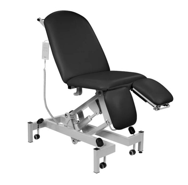 Sunflower Fusion Electric Height Split Foot Section Treatment Chair - Fixed Seat, Gas Assist Head - 