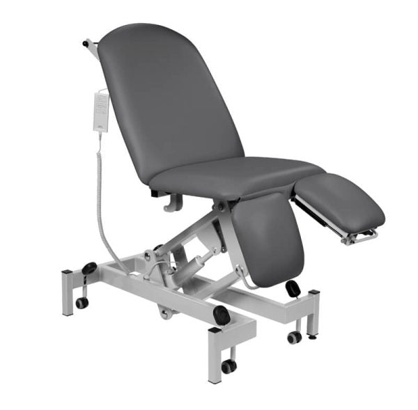 Sunflower Fusion Electric Height Split Foot Section Treatment Chair - Fixed Seat, Gas Assist Head - 