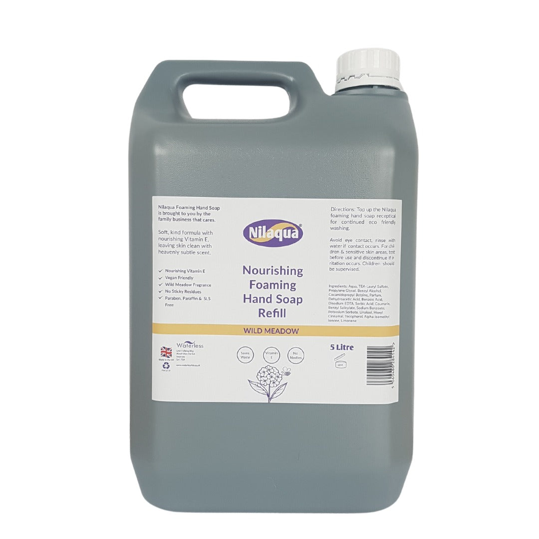 Eco Refill for Nilaqua Mild Foam Soap - 5L - Nilaqua