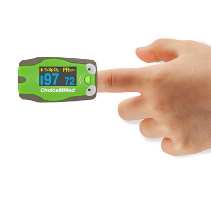 MD300-C5 Paediatric Finger Pulse Oximeter - Frog - 