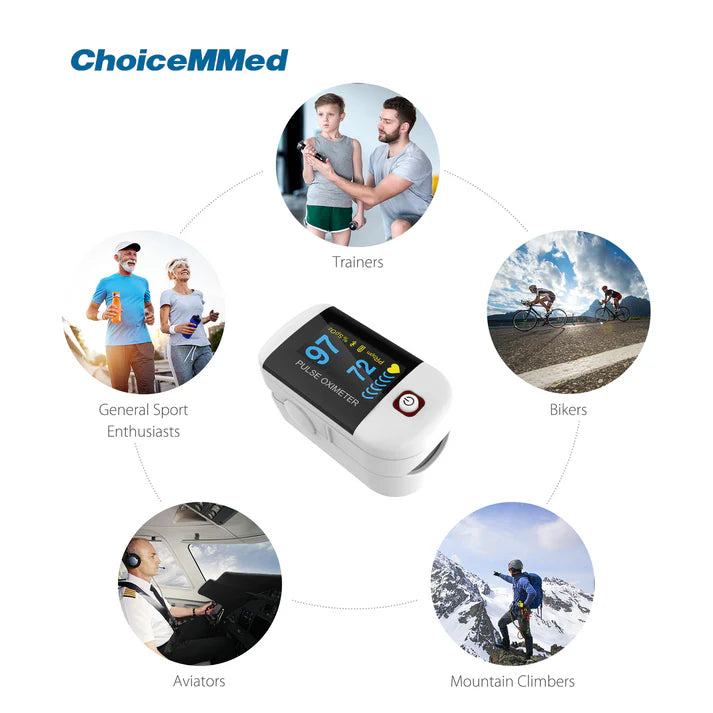 Bluetooth Fingertrip Pulse Oximeter Oxywatch