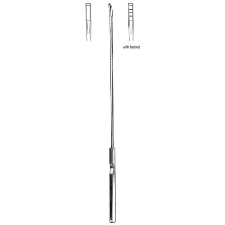 Kevorkian Suction Biopsy Curette with Basket - 1.2mm / 30 cm - 