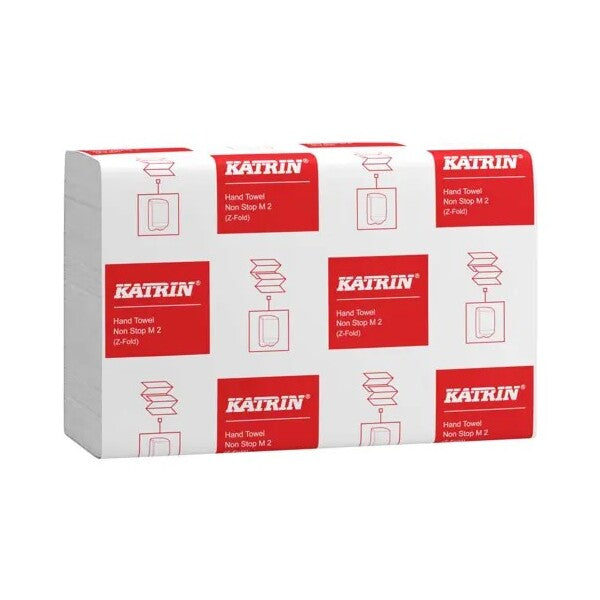 Katrin Z Hold Hand Towel Non Stop White 2Ply - Case 3360