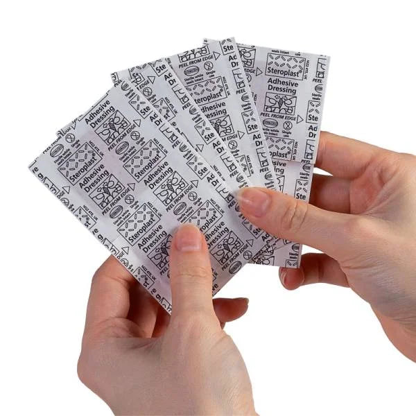 Steroflex Fabric Plaster 4cm x 4cm - Pack of 50 (S)