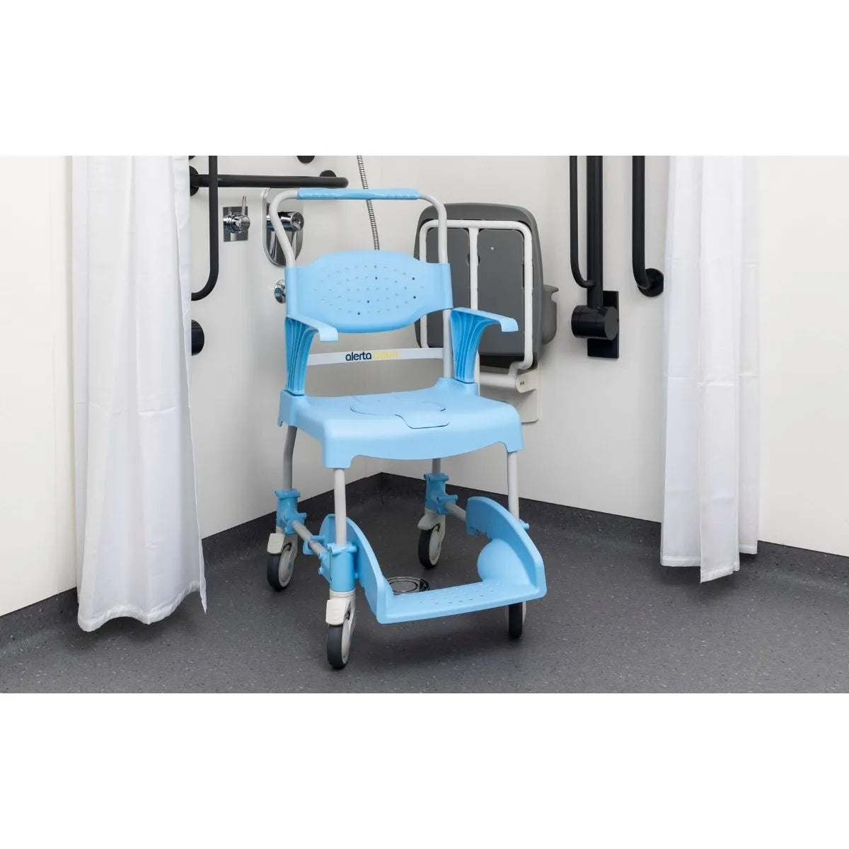 Commode Chair Uk Alerta Aqua Chair - Shower Commode Chair – Medisave UK