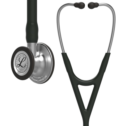 Littmann Cardiology IV Diagnostic Stethoscope: Black 6152 - Over Engraved - Littmann Stethoscopes