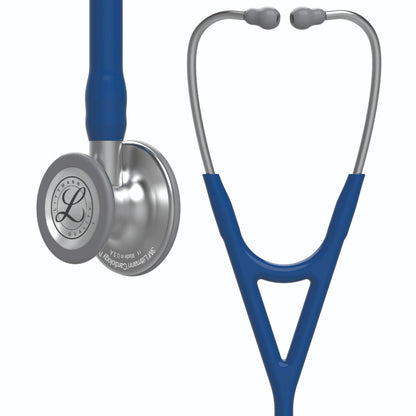Littmann Cardiology IV Diagnostic Stethoscope: Navy Blue 6154 - Over Engraved - Littmann Stethoscopes