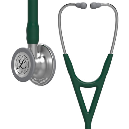 Littmann Cardiology IV Diagnostic Stethoscope: Hunter Green 6155 - Over Engraved - Littmann Stethoscopes