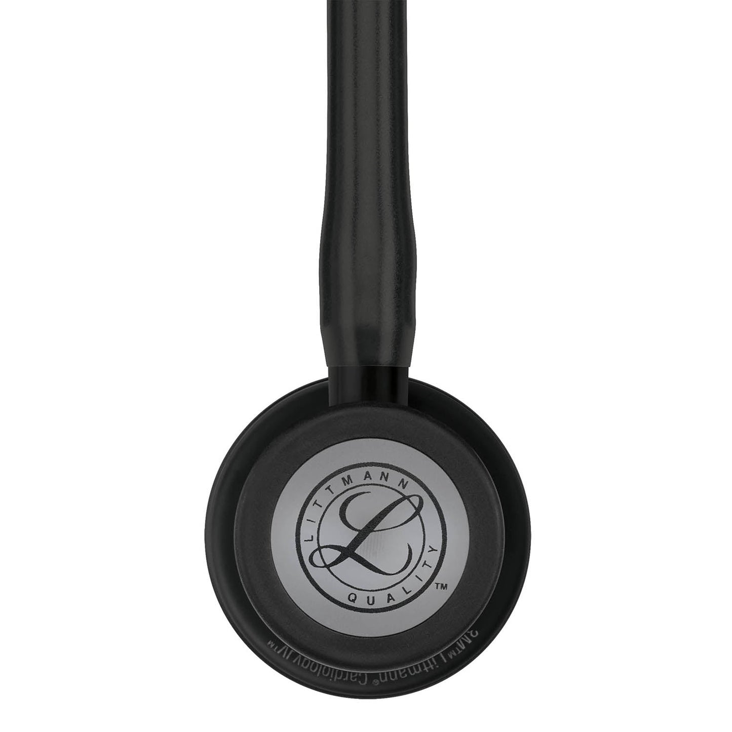 Littmann Cardiology IV Diagnostic Stethoscope: All Black 6163 - Over Engraved - Littmann Stethoscopes