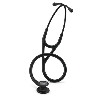Littmann Cardiology IV Diagnostic Stethoscope: All Black 6163 - Over Engraved - Littmann Stethoscopes
