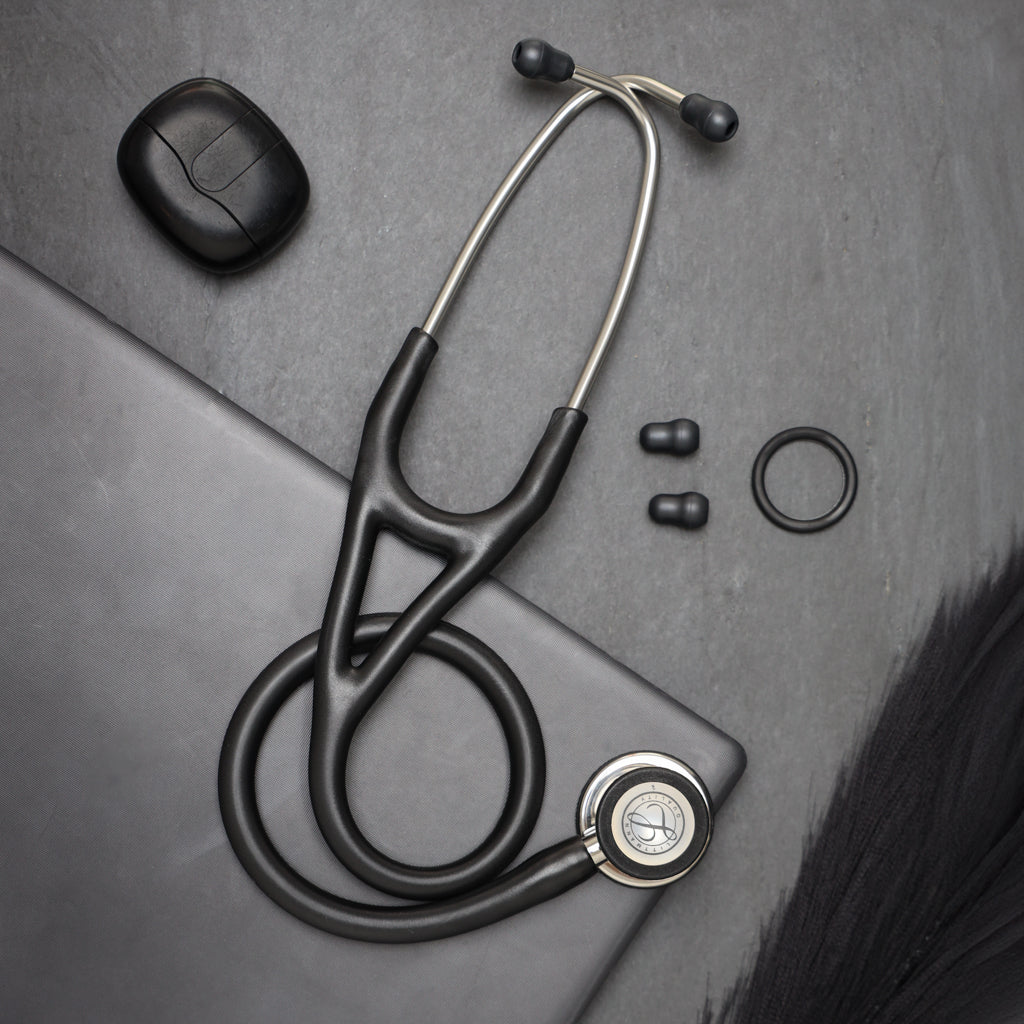 Littmann Cardiology IV Diagnostic Stethoscope: Satin Black Tube 6177C