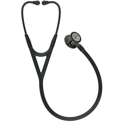 Littmann Cardiology IV Diagnostic Stethoscope: Polished Smoke & Black - Champagne Stem 6204 - Over Engraved - Littmann Stethoscopes