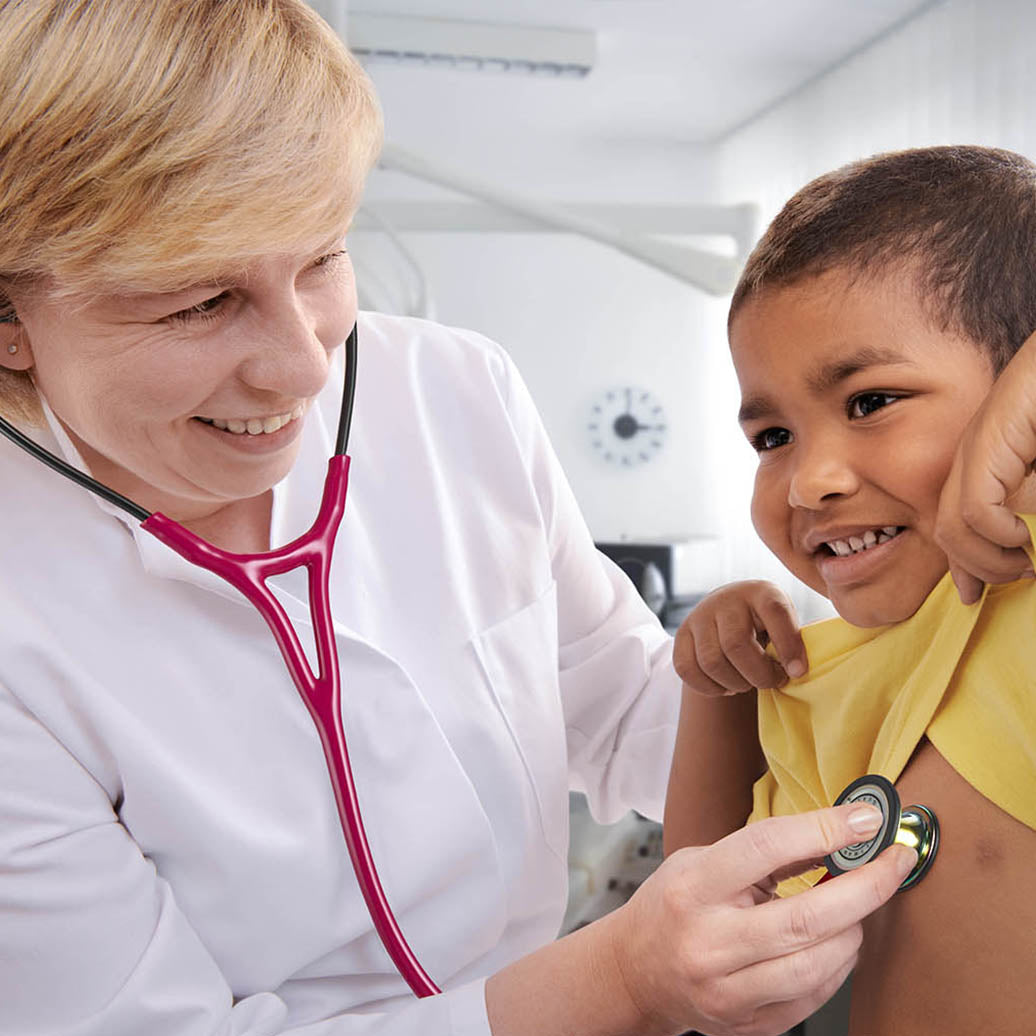 Littmann Cardiology IV Diagnostic Stethoscope: Raspberry 6158 - Over Engraved - Littmann Stethoscopes