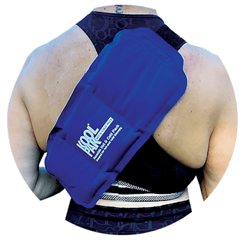 LUXURY REUSABLE HOT & COLD PACK WITH ELASTICATED STRAP & COVER