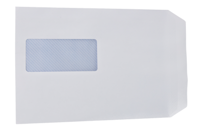 Window Envelops, C5, 90gsm, self seal, white, pack of 500 - 