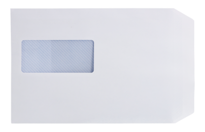 Window Envelops, C5, 90gsm, self seal, white, pack of 500 - 