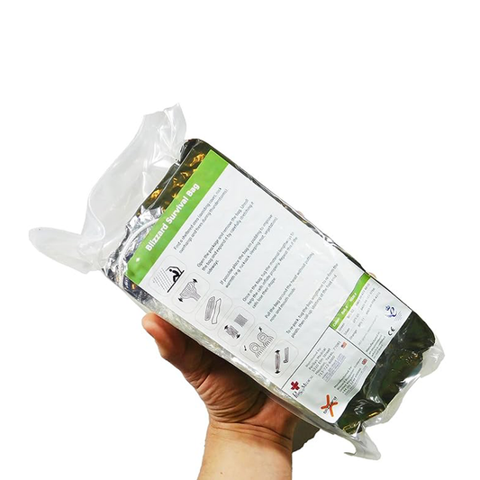 Blizzard 3 Layer Survival Bag - Green - Safeguard Medical