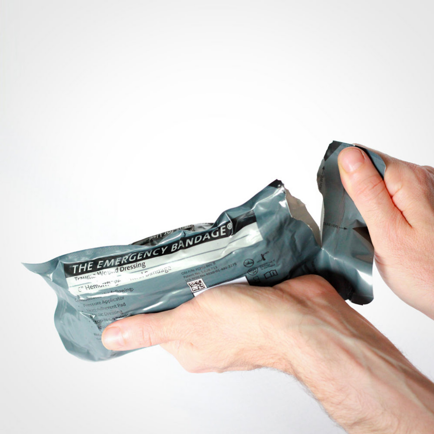 Israeli Bandage - The Emergency Bandage® 6" Wound Pad With Pressure Bar - Safeguard Medical