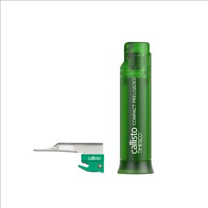 Callisto Preloaded Compact Handle Laryngoscope with Miller Blade - 