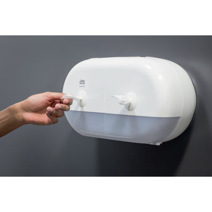 Tork SmartOne Twin Mini Toilet Roll Dispenser - 682000 - 