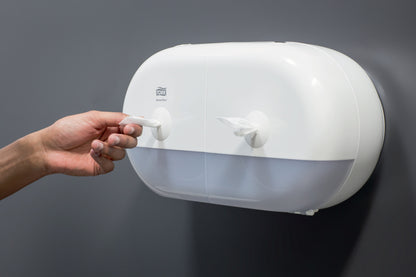 Tork SmartOne Twin Mini Toilet Roll Dispenser - 682000 - 
