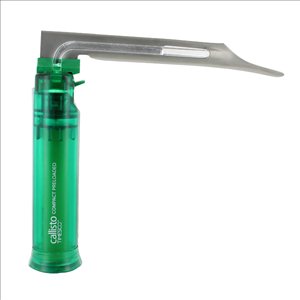 Callisto Preloaded Compact Handle Laryngoscope with Miller Blade - 