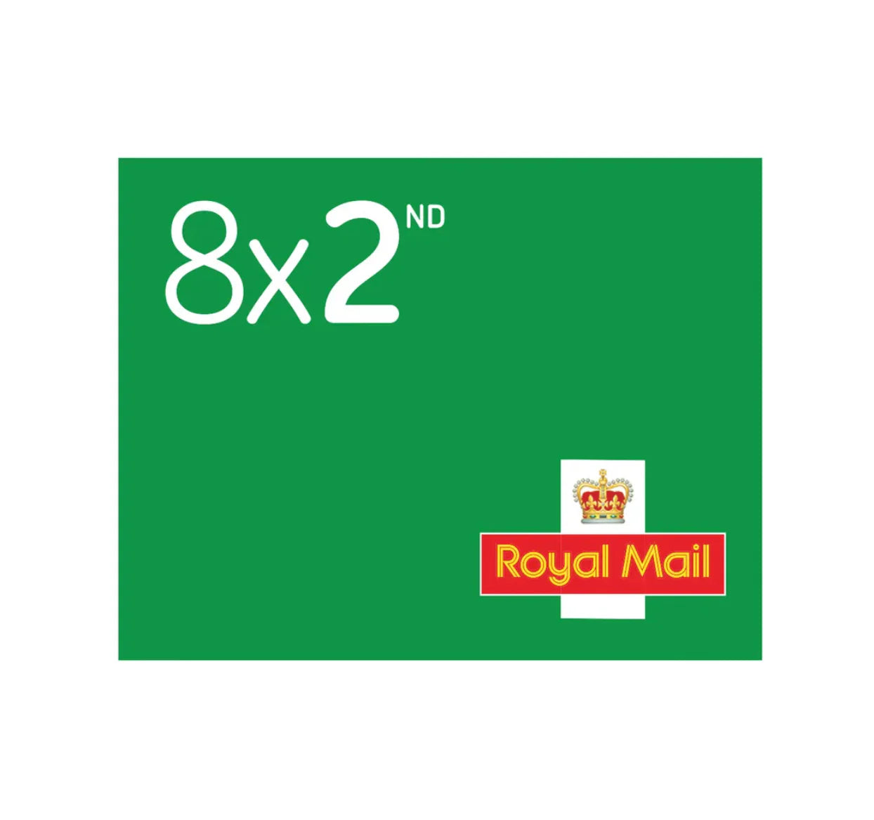 2nd Class Post Stamps - 50 Books of 8 - 