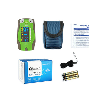 MD300-C5 Paediatric Finger Pulse Oximeter - Frog - 