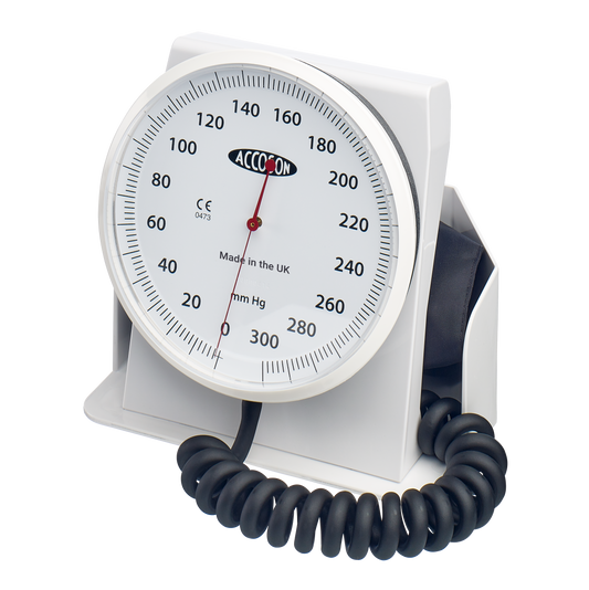 SIX00 Aneroid Desk Model Sphygmomanometer with Adult Ambidex Cuff - 
