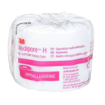 Medipore™ H Soft Cloth Medical Tape, 50mm x 9.1m - Box of 12