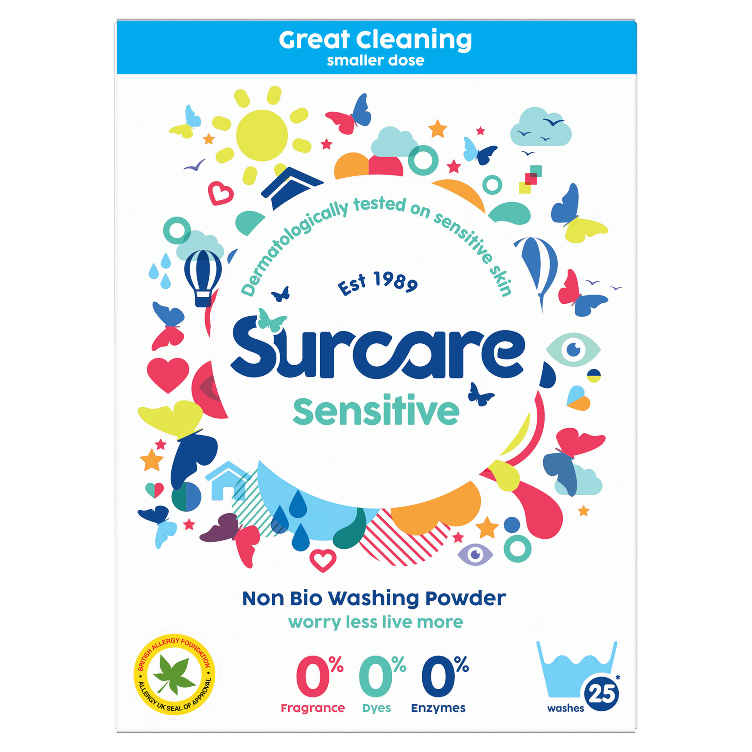 Wahing Powder Surcare Laundry Powder 1.2Kg – Medisave UK