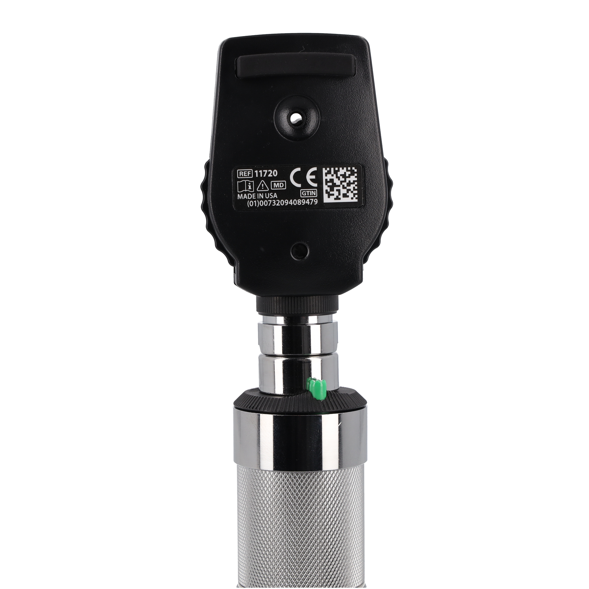 Welch Allyn 3.5V Diagnostic Set - LED Opthalmoscope, Macroview Basic LED Otoscope, Alkaline C-Cell Battery Handle and Hard Case - 