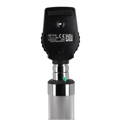 Welch Allyn 3.5V Diagnostic Set - LED Opthalmoscope, Macroview Basic LED Otoscope, Alkaline C-Cell Battery Handle and Hard Case - 