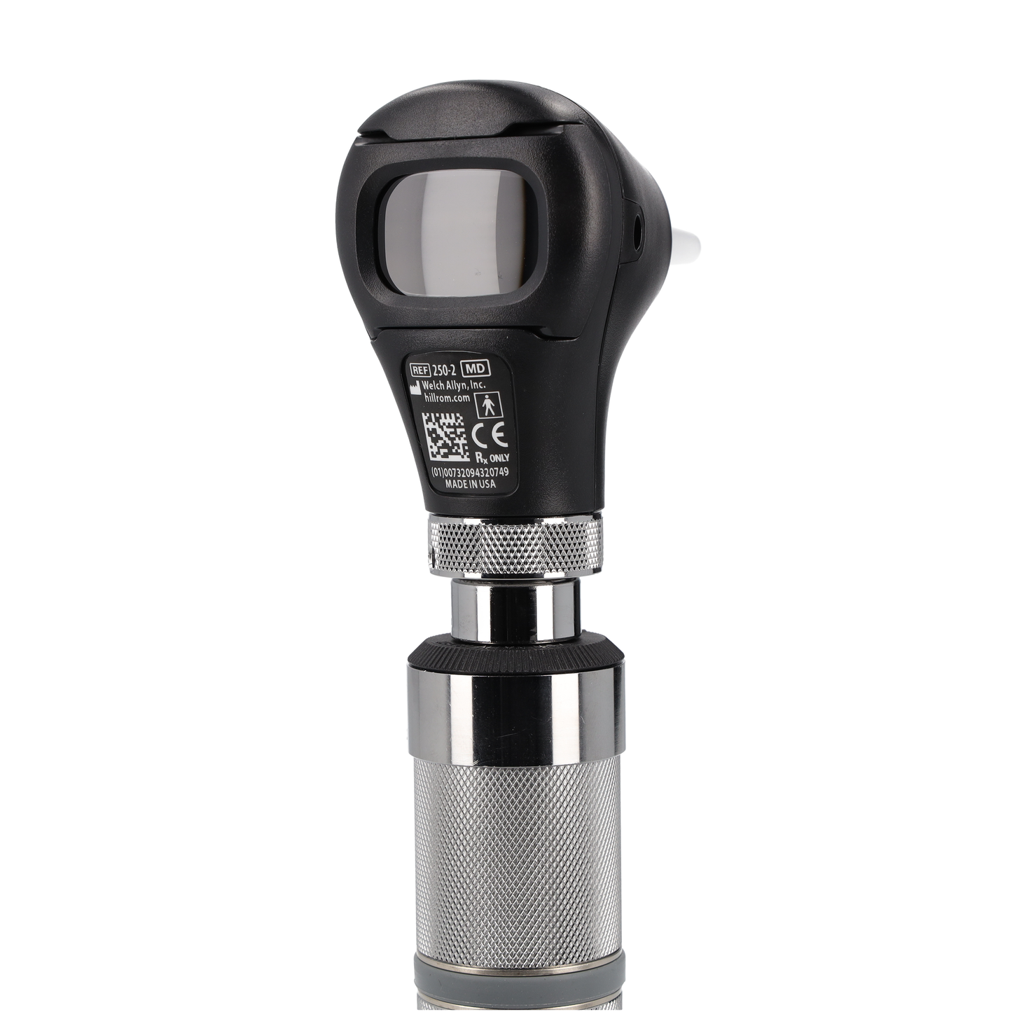 Welch Allyn 3.5V Diagnostic Set - Coaxial LED Opthalmoscope, Basic LED Otoscope, Alkaline C-Cell Battery Handle and Hard Case - 