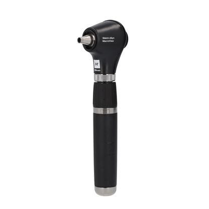 Welch Allyn MacroView Basic LED Otoscope, Premium Lithum Ion, USB Rechargable Handel and Hard Case - 