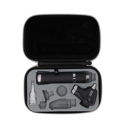 Welch Allyn MacroView Basic LED Otoscope, Premium Lithum Ion, USB Rechargable Handel and Hard Case - 
