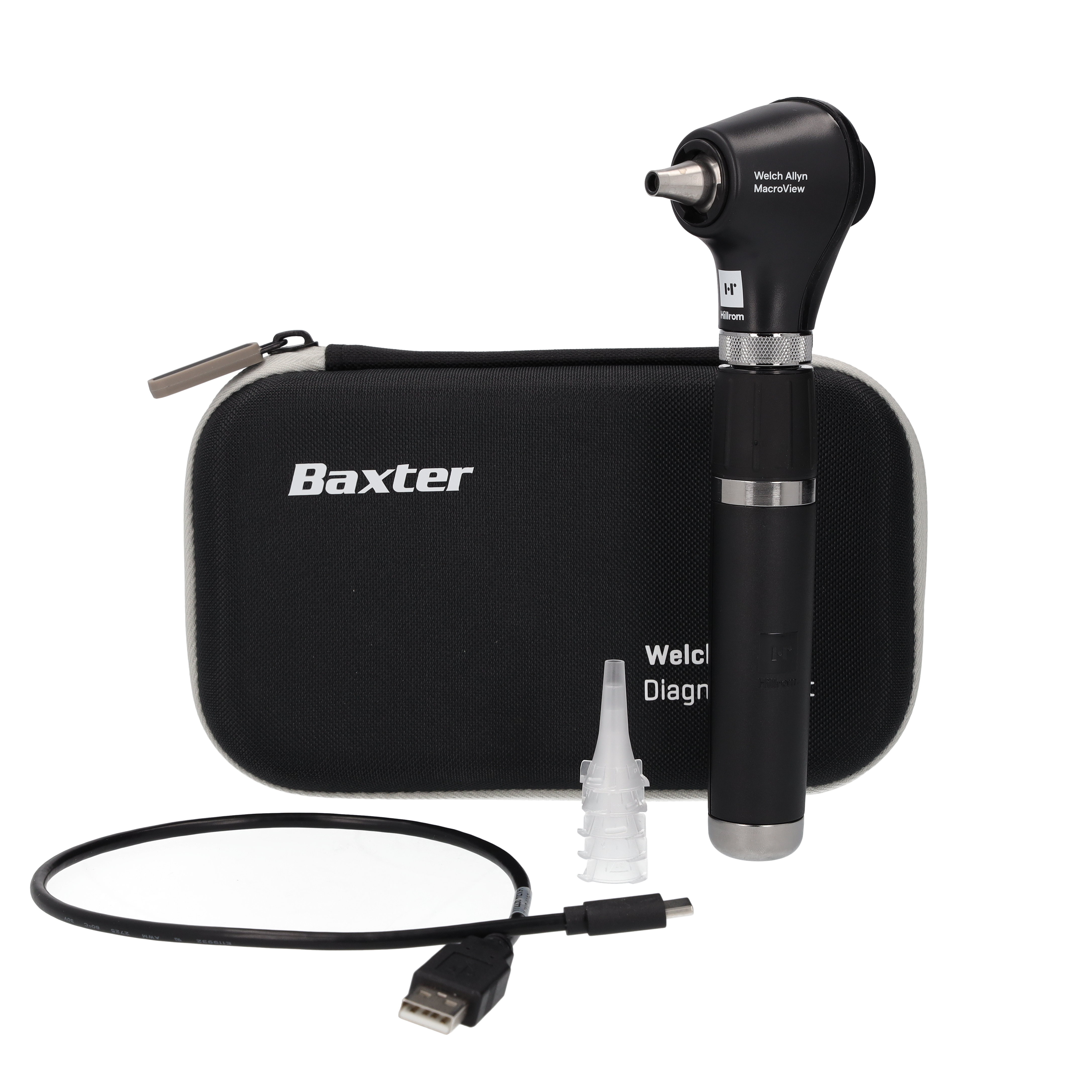 Welch Allyn MacroView LED Otoscope, USB Rechargeable Handle – Medisave UK