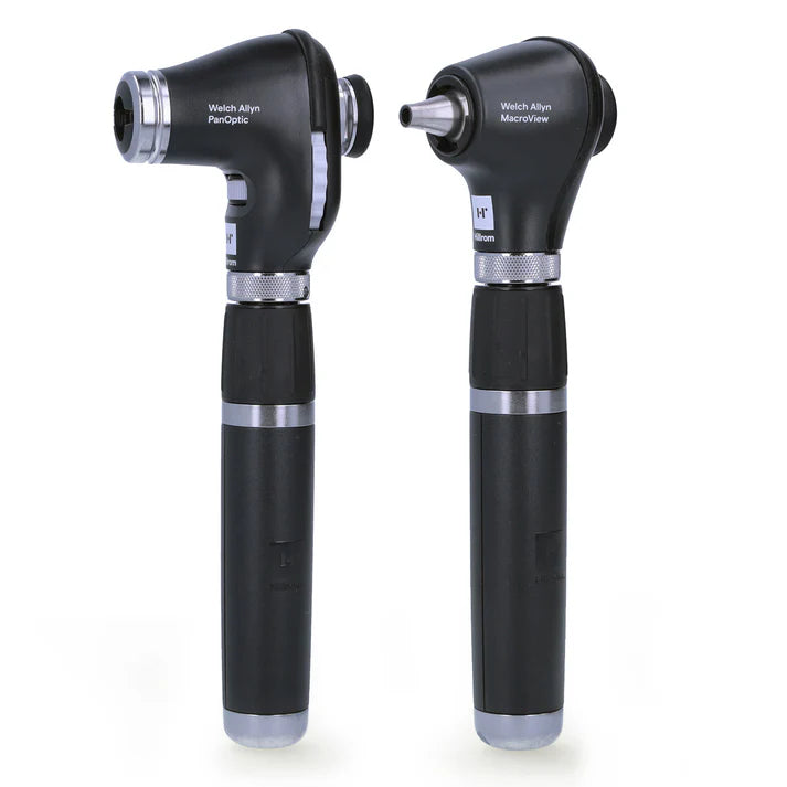 Welch Allyn PanOptic Plus Ophthalmoscope + MacroView Plus Otoscope Dia ...