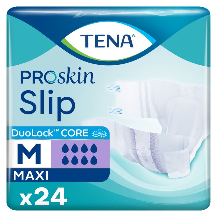 TENA ProSkin Slip Maxi - Medium - Pack of 24 - 