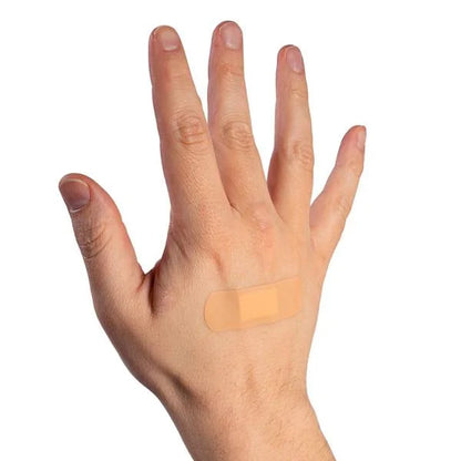 Hypo-Allergenic Washproof Plasters 7 assorted sizes  - Pack of 100