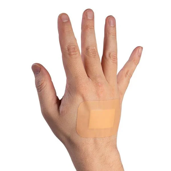 Hypo-Allergenic Washproof Plasters 5 assorted sizes  - Pack of 100