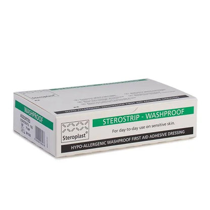 Hypo-Allergenic Washproof Plasters 5 assorted sizes  - Pack of 100