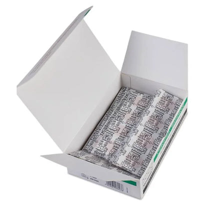 Hypo-Allergenic Washproof Plasters 5 assorted sizes  - Pack of 100