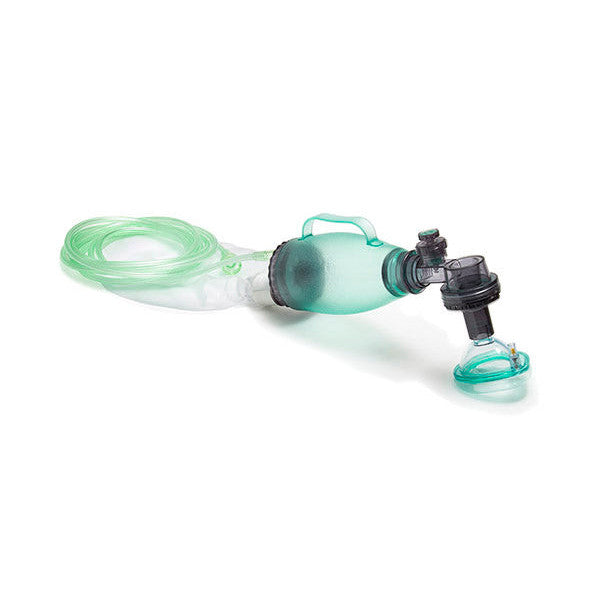 Infant BVM resus system, 280ml bag with pressure relief valve(40cm H20) size 1 mask - Single - Intersurgical