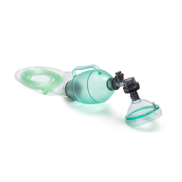 Adult BVM resus system, 1L bag with pressure relief valve (40cm H20), size 4 mask - Single - Intersurgical