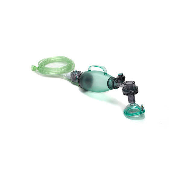 Infant BVM resus system,280ml bag,pressure relief valve(40cm H20)detach O2 reservoir bag, s 1 mask-Single - Intersurgical