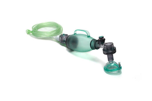 Infant BVM resus system,280ml bag,pressure relief valve(40cm H20)detach O2 reservoir bag, s 1 mask-Single - Intersurgical